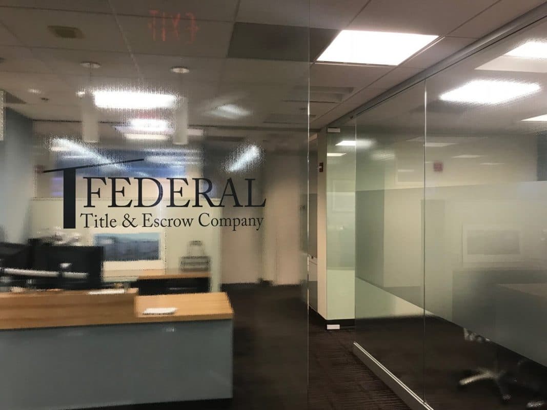 Federal Title office lobby